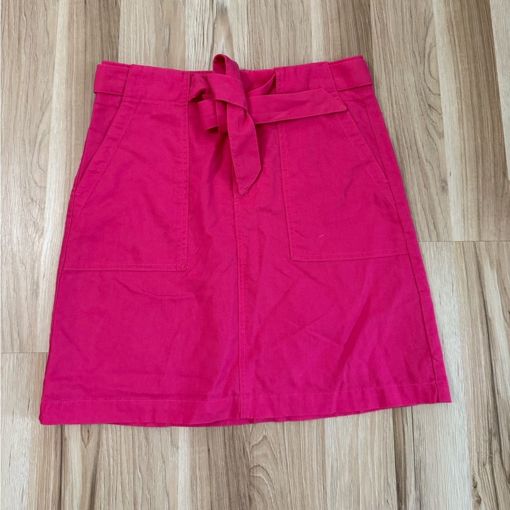 J crew pink skirt size 8